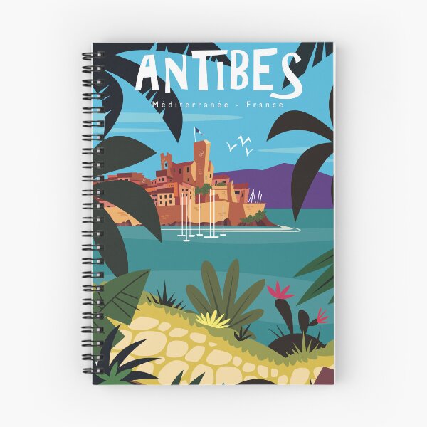 Item preview, Antibes poster designed and sold by GAGodel.