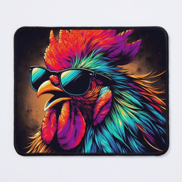 Item preview, Cool Rainbow Rooster designed and sold by archiesacres.