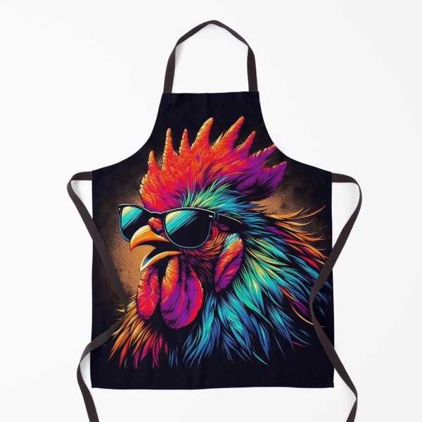 Item preview, Cool Rainbow Rooster designed and sold by archiesacres.