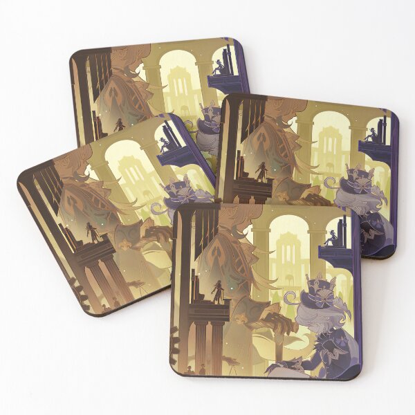 Item preview, Furina and Neuvillette, Fontaine | Genshin Impact designed and sold by Verthalies.