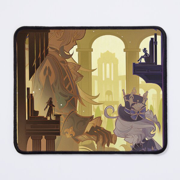 Item preview, Furina and Neuvillette, Fontaine | Genshin Impact designed and sold by Verthalies.