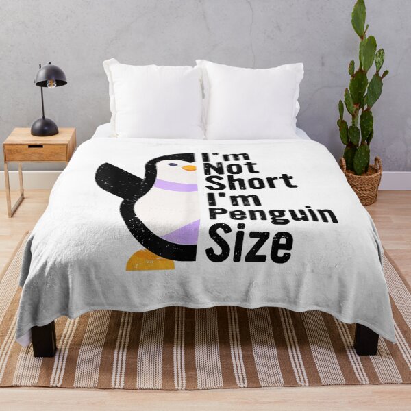 Item preview, I'm Not Short, I'm Penguin Sized designed and sold by BanBay.