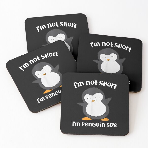 Item preview, I'm Not Short, I'm Penguin Sized designed and sold by BanBay.