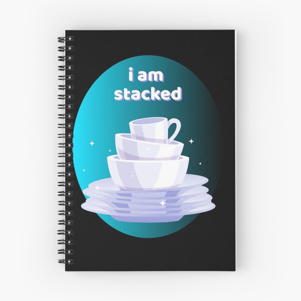 Item preview, Plate Pinnacle: I am Stacked!  designed and sold by heyNat.