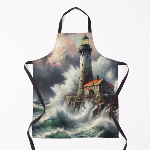 Item preview, The Lighthouse Against the Storm designed and sold by chrisbradbury.