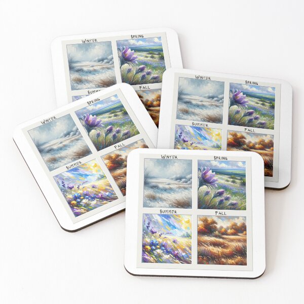 Item preview, The Four Seasons of Splendor on Off-White designed and sold by Content by Steph.
