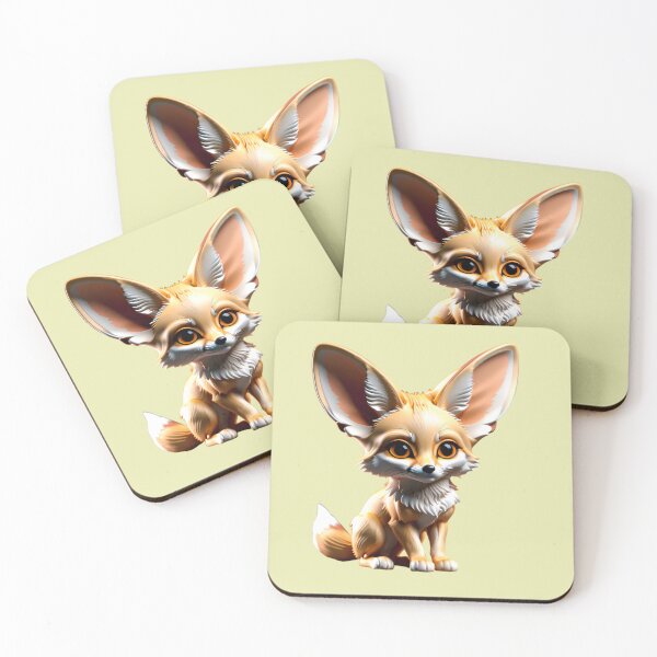 Item preview, Cute Baby Fennec Fox designed and sold by TheArtOfPat.