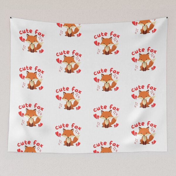 Item preview, Hey cute fox my designed and sold by Shopjerry.
