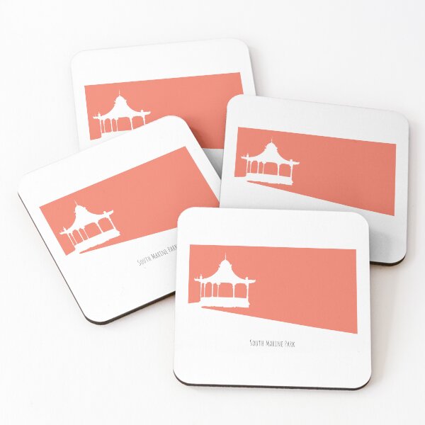Item preview, South Marine Park - South Shields designed and sold by SILHOUart.