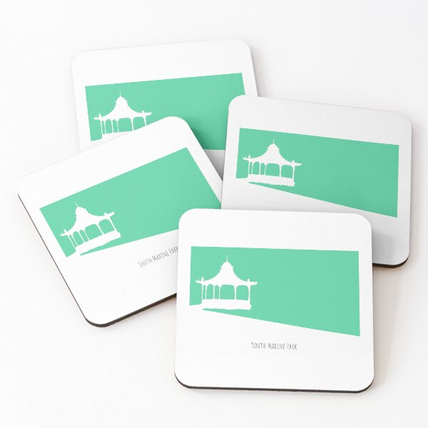 Item preview, South Marine Park - South Shields designed and sold by SILHOUart.