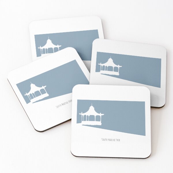 Item preview, South Marine Park - South Shields designed and sold by SILHOUart.