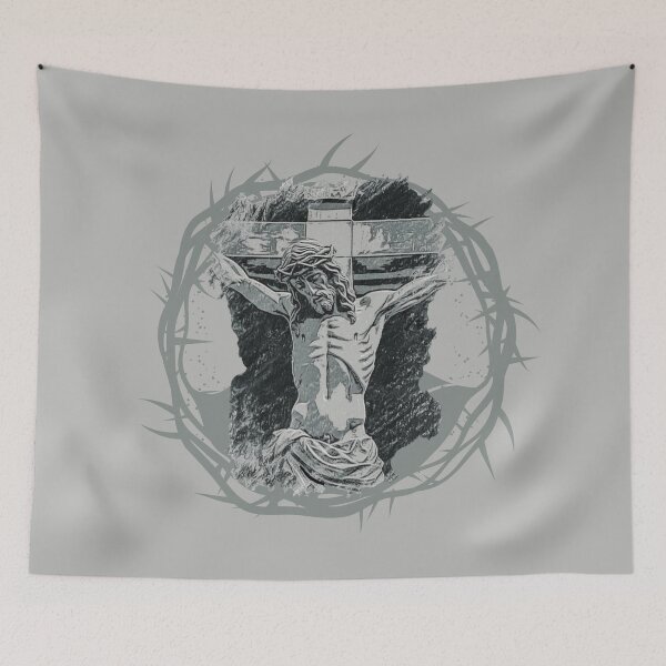 Item preview, Crucifixion Jesus Christ designed and sold by AMDG Line.