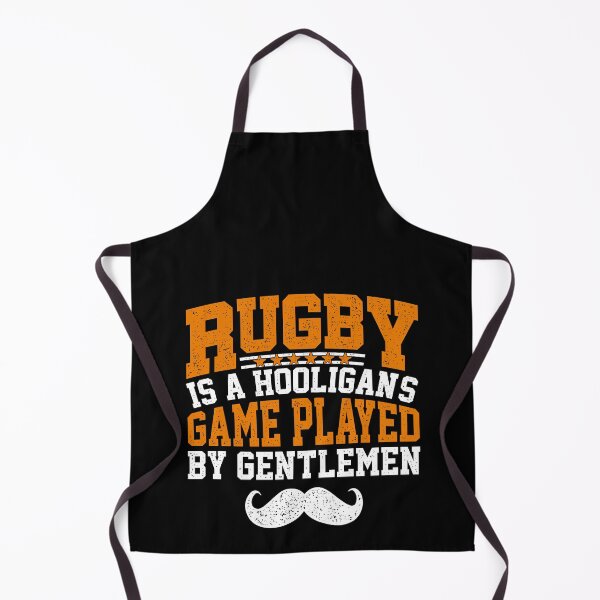 Item preview, Rugby is a Hooligans Football Pattern Game Day sport Rugby Bal designed and sold by Yasserlaa.