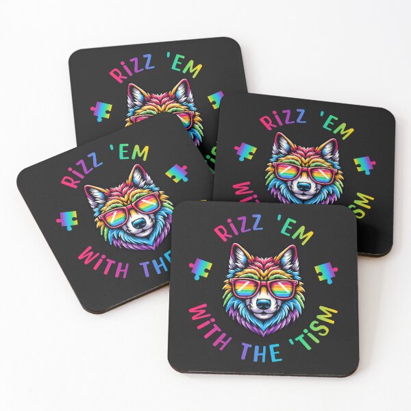 Item preview,  Autism Awareness Wolf Rizz Em With The Tism  designed and sold by ZeptepiTrends.