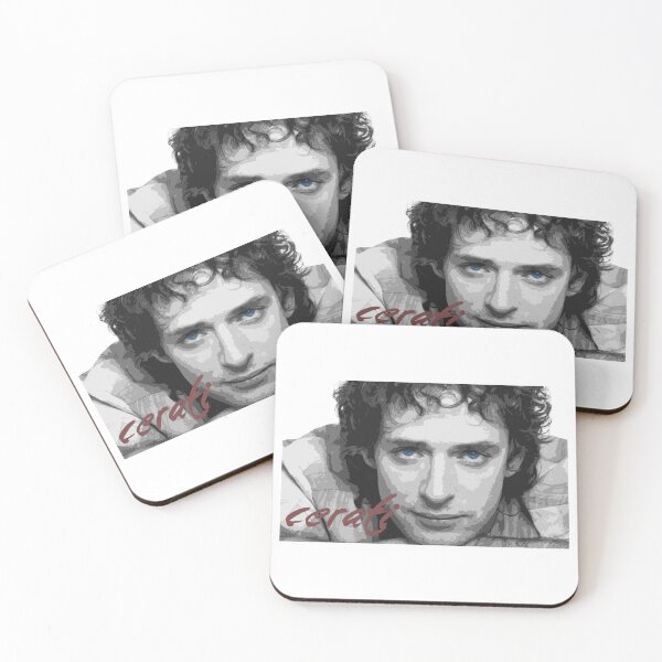 Item preview, gustavo cerati sticker designed and sold by DeSaings.