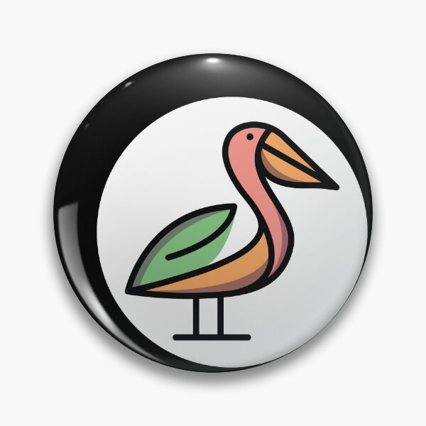 Item preview, Pelican Bird Design Art designed and sold by YourChoiceArt.