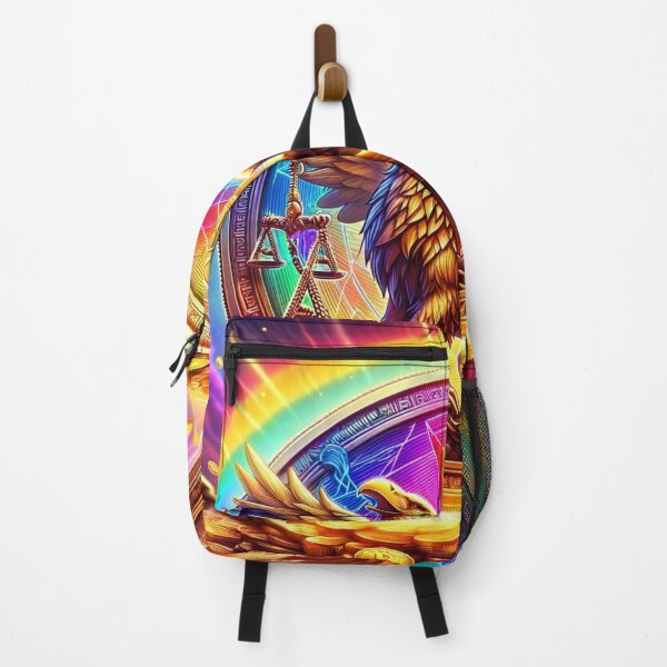 Item preview, Rainbow Griffin Mythical Spectrum Creature designed and sold by Emoji Emblems.