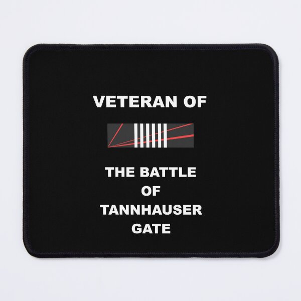 Item preview, Veteran Of - The Battle of Tannhauser Gate designed and sold by ZepoPublishing.