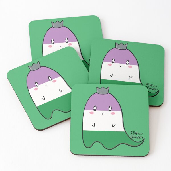 Item preview, Genderqueer Ghostie designed and sold by funlittlewonders.