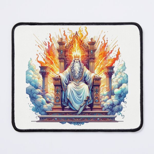 Item preview, Majestic Throne: Divine Presence Artwork designed and sold by PaintMeWorld.