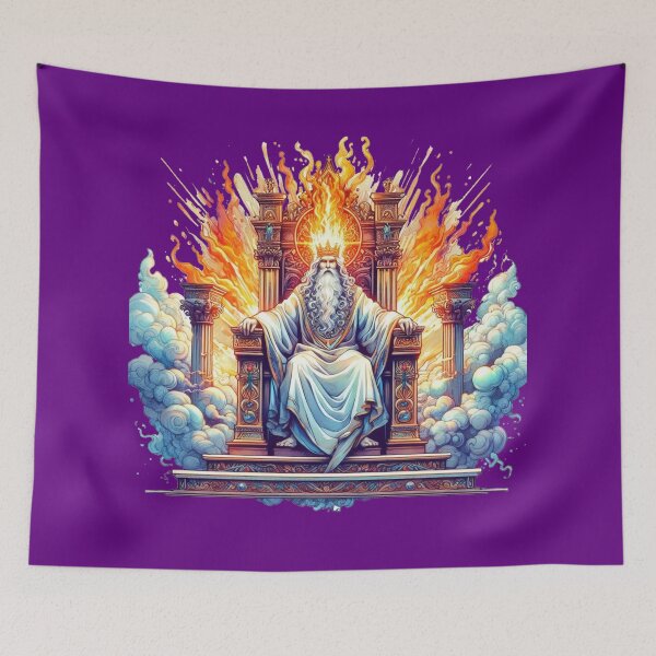 Item preview, Majestic Throne: Divine Presence Artwork  designed and sold by PaintMeWorld.
