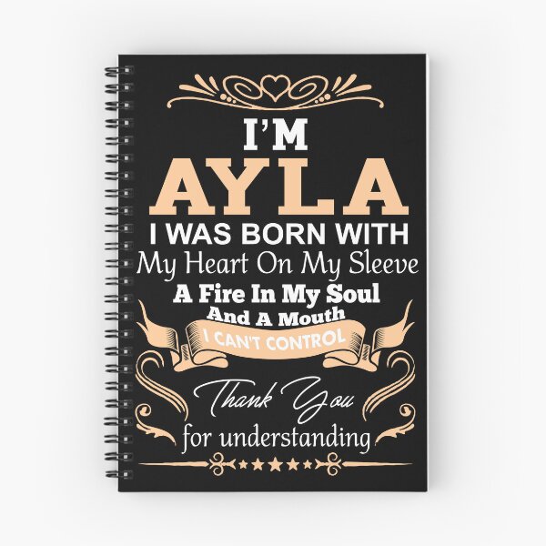 Artikelvorschau, Definition des Mädchennamens Ayla entworfen und verkauft von Share-me.