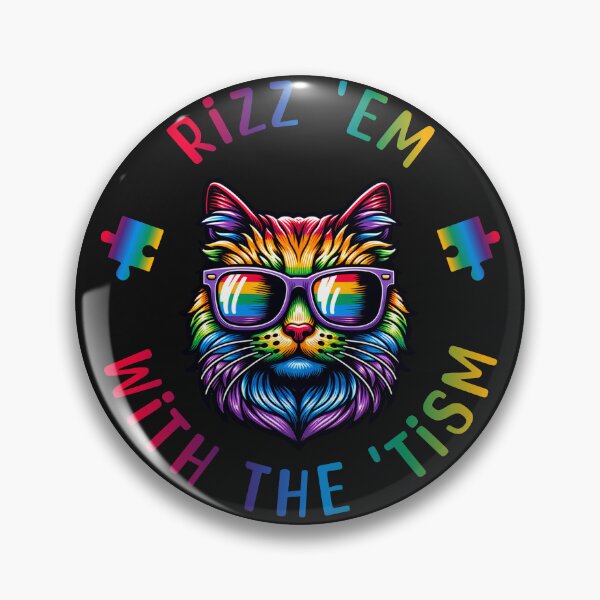 Item preview,  Autism Awareness Cat Rizz Em With The Tism  designed and sold by ZeptepiTrends.