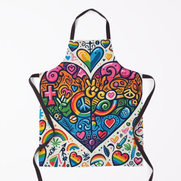 Item preview, Vibrant Unity Heart designed and sold by Wonderall.