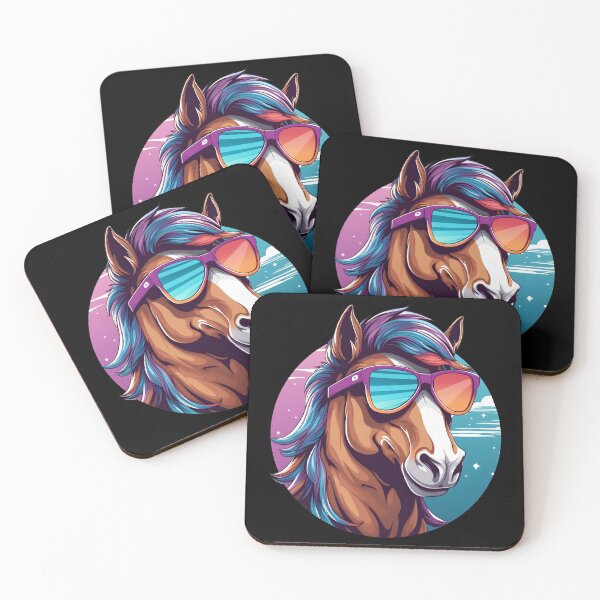 Item preview, Cool Horse With Shades designed and sold by Leonardo Palumbo.