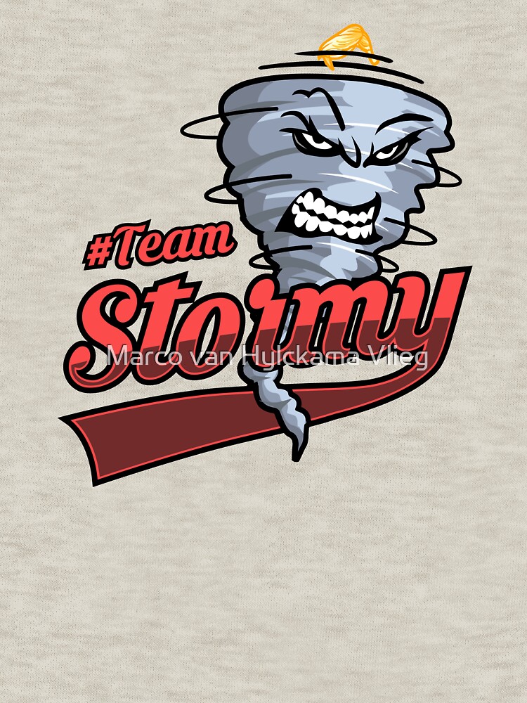 "Team Stormy" Zipped Hoodie by marcovhv Redbubble