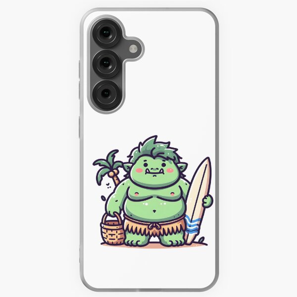 Item preview, Kawaii Chubby Ogre: A Surfboard designed and sold by CanvasCutie.