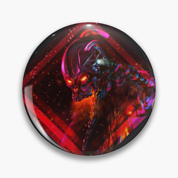 Item preview, Cyber skull designed and sold by Lukeavitch.