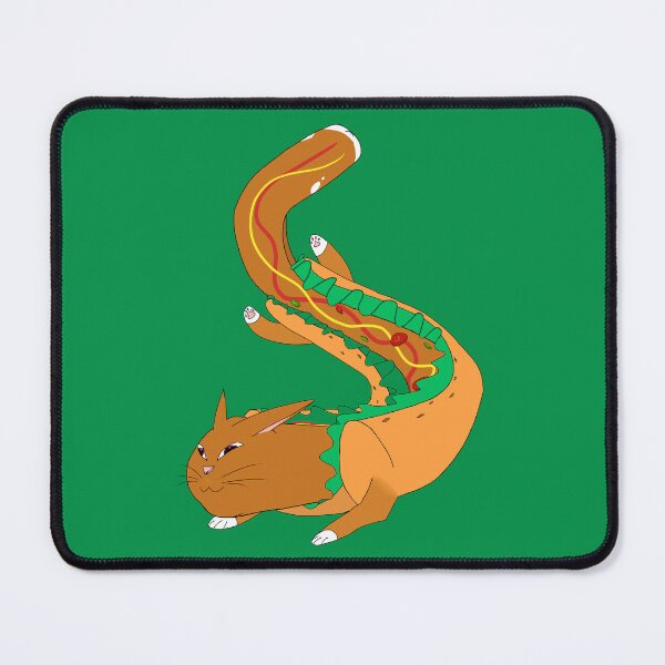 Item preview, Hot Dog Cat (yes, really!) designed and sold by AnzullicArts.