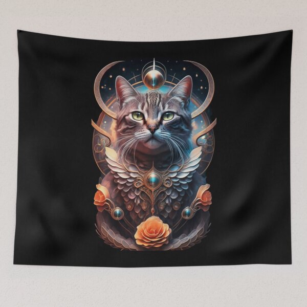 Item preview, Dark Cat God designed and sold by PatronesKawai.