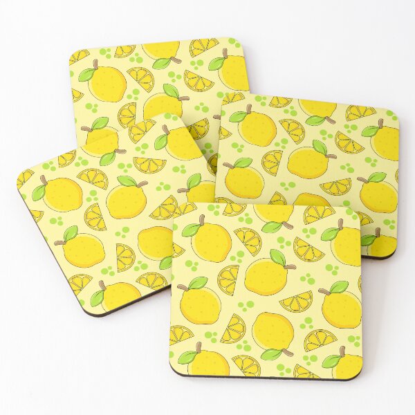 Item preview, Sour Lemon Seamless Pattern designed and sold by Amy Farmer.