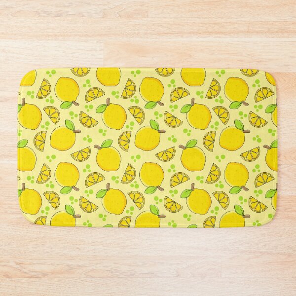 Item preview, Sour Lemon Seamless Pattern designed and sold by Amy Farmer.
