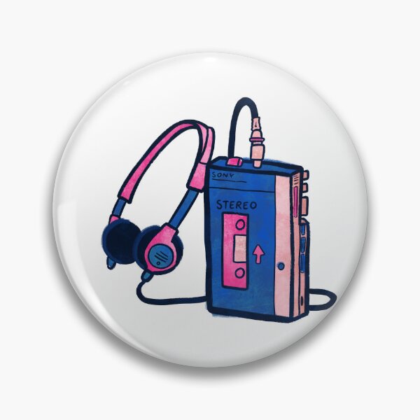 Item preview, Cool retro Sony walkman 1980 designed and sold by Dailykindness.