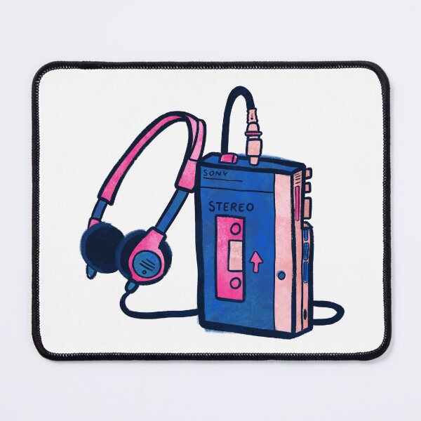 Item preview, Cool retro Sony walkman 1980 designed and sold by Dailykindness.