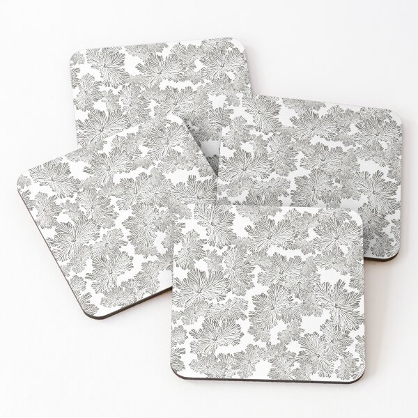 Item preview, Floral Pattern organic graphic White designed and sold by reznieh.