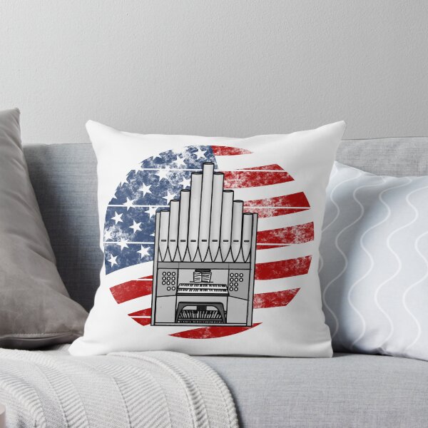 Item preview, Church Organ USA Flag Organist Musician 4th July designed and sold by doodlerob.