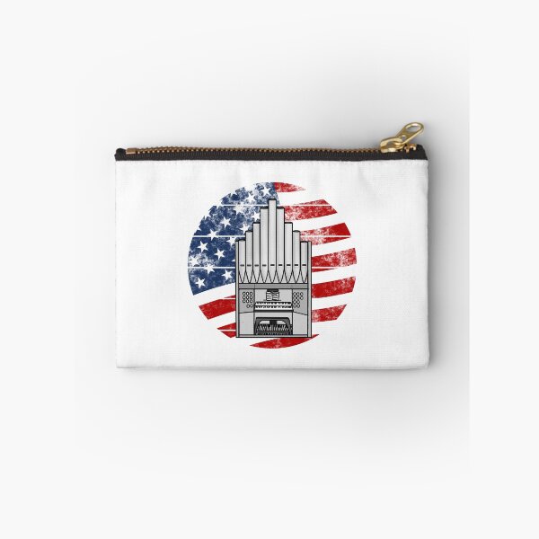 Artikelvorschau, Kirchenorgel, USA-Flagge, Organist, Musiker, 4. Juli entworfen und verkauft von doodlerob.