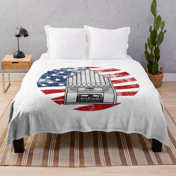 Item preview, Church Organ USA Flag Organist Musician 4th July designed and sold by doodlerob.