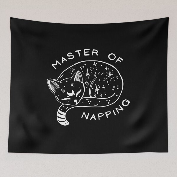 Item preview, Funny catnap Cute Cat Master Of napping Animals designed and sold by MotivaChic.
