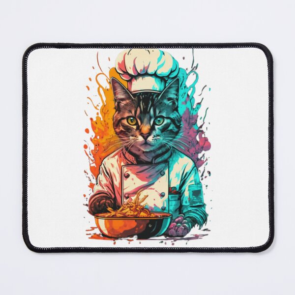 Item preview, chef cat designed and sold by PatronesKawai.