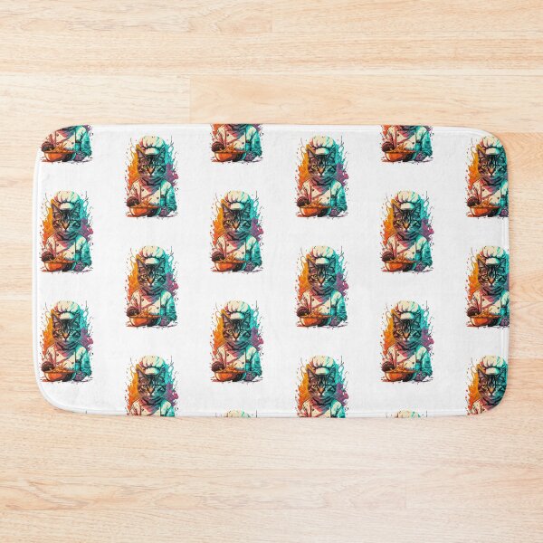 Item preview, chef cat designed and sold by PatronesKawai.