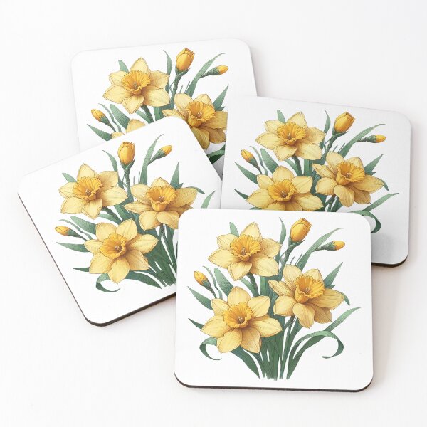 Item preview, Aesthetic Daffodils flowers, spring, garden, Easter designed and sold by iclipart.