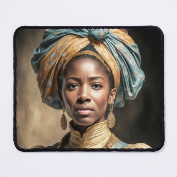 Item preview, Caribbean Turbaned Lady of Grace designed and sold by Colloquializms.