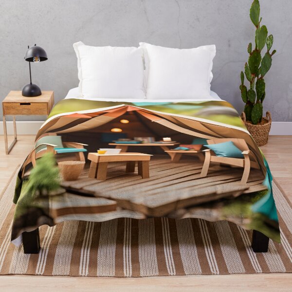 Item preview, Origami Art - Ultimate Wilderness Retreat: Luxurious Camping Amidst Nature's Embrace designed and sold by ArtfulFolds.
