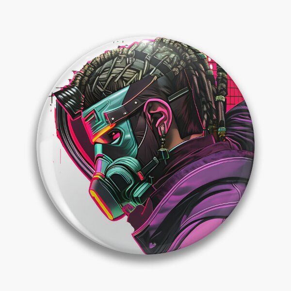 Item preview, Cyberpunk T-shirt, Pop art poster, Pop art iphone cases, Neon Cyberpunk Samurai designed and sold by ramboe.