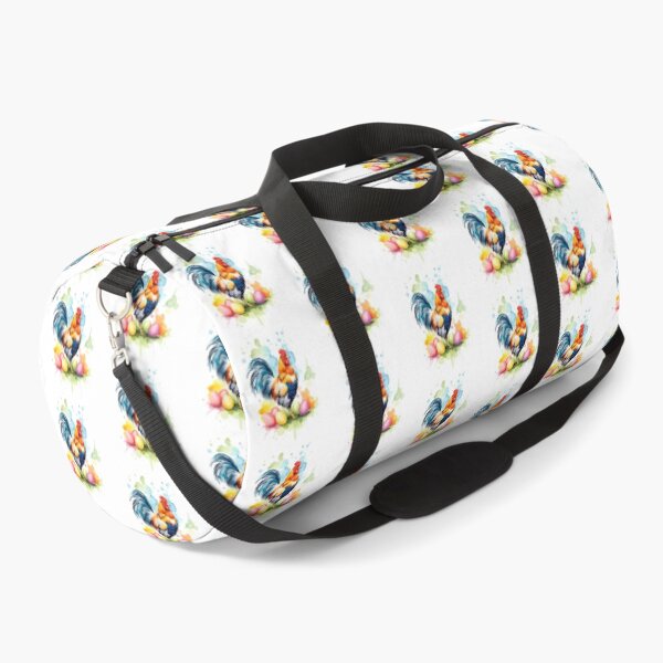 Item preview, Colorful Watercolor Easter Egger Rooster designed and sold by anyasevchenko.